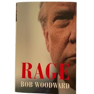 RAGE by Bob Woodward Hard Cover Book 2020 452 Pages Like New Condition